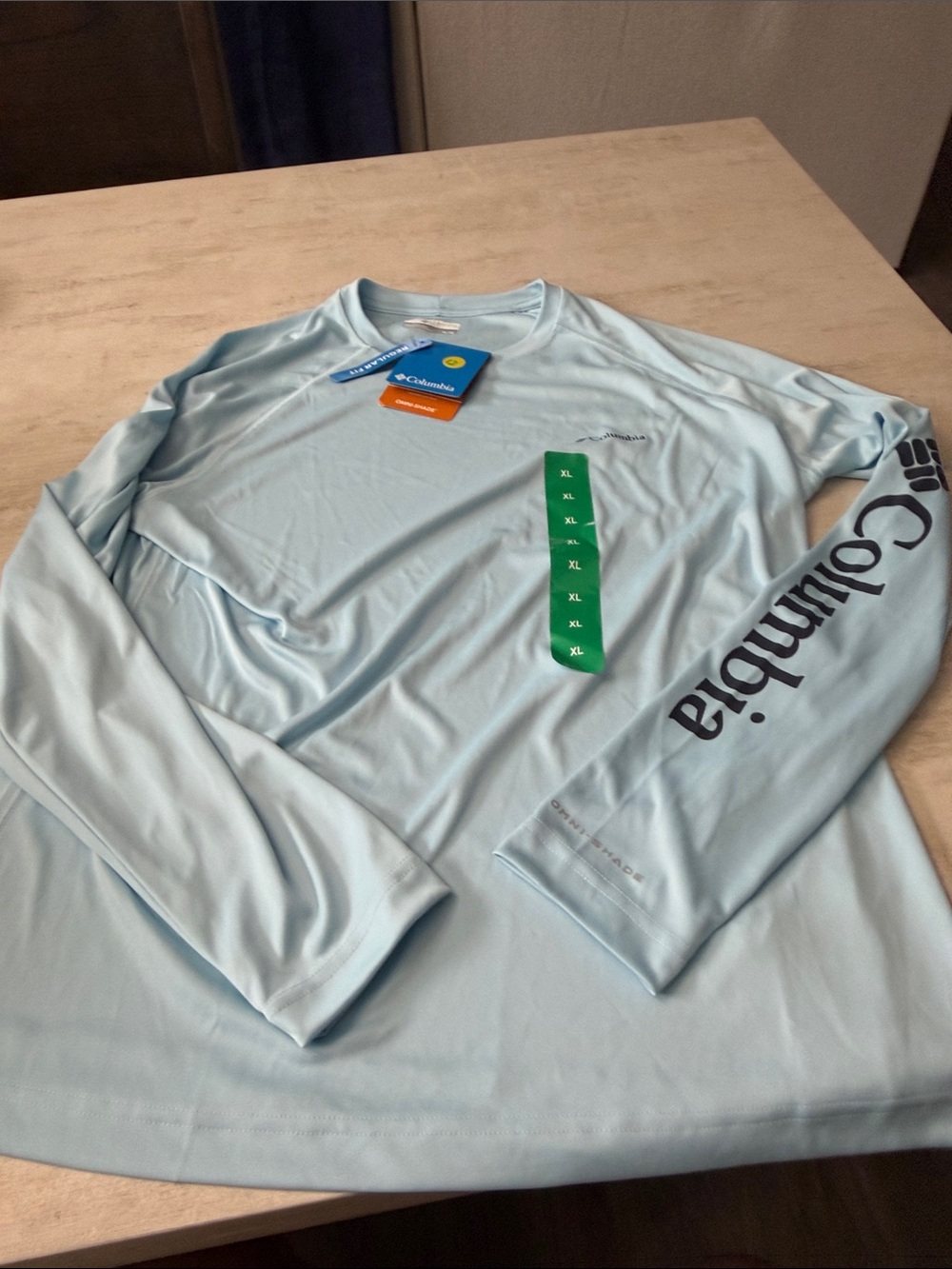 Columbia Women's Long Sleeve Performance Tee - Pale Blue